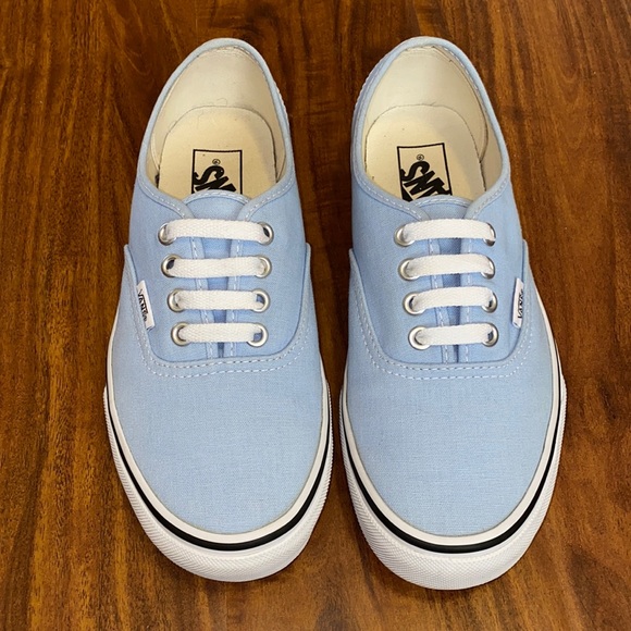 vans lo pro light blue